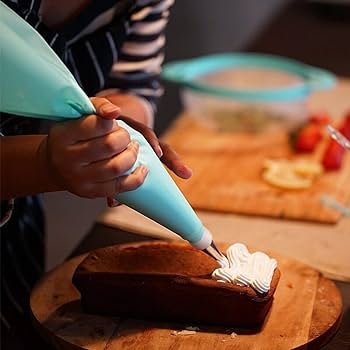 Poche-à-Douille-en-Silicone-de-Qualité-Professionnelle-pour-pâtissières