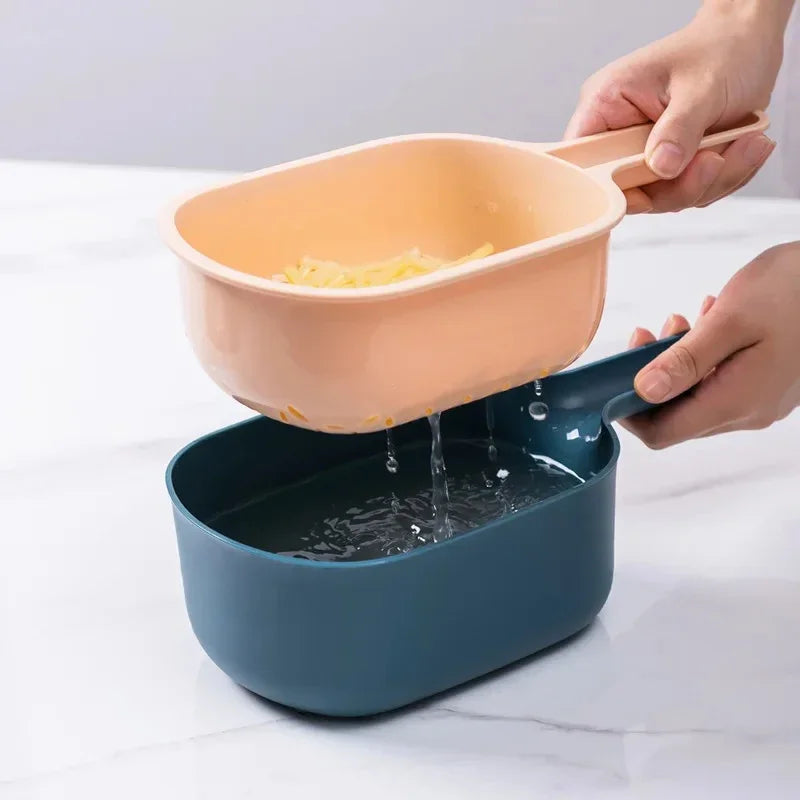 COUPE LEGUMES AVEC PASSOIRE | FLAVORYTOOLS
