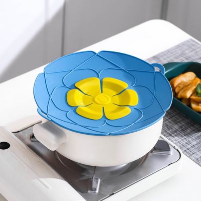 Couvercle-anti-débordement-en silicone-utilisé-pour-cuisson-vapeur