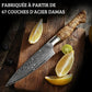 COUTEAU DE CUISINE DAMAS | HikariChef™