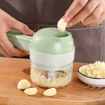Presse-Ail-Coupe-legumes-Electrocut-Hachoir-de-LEgumes-table